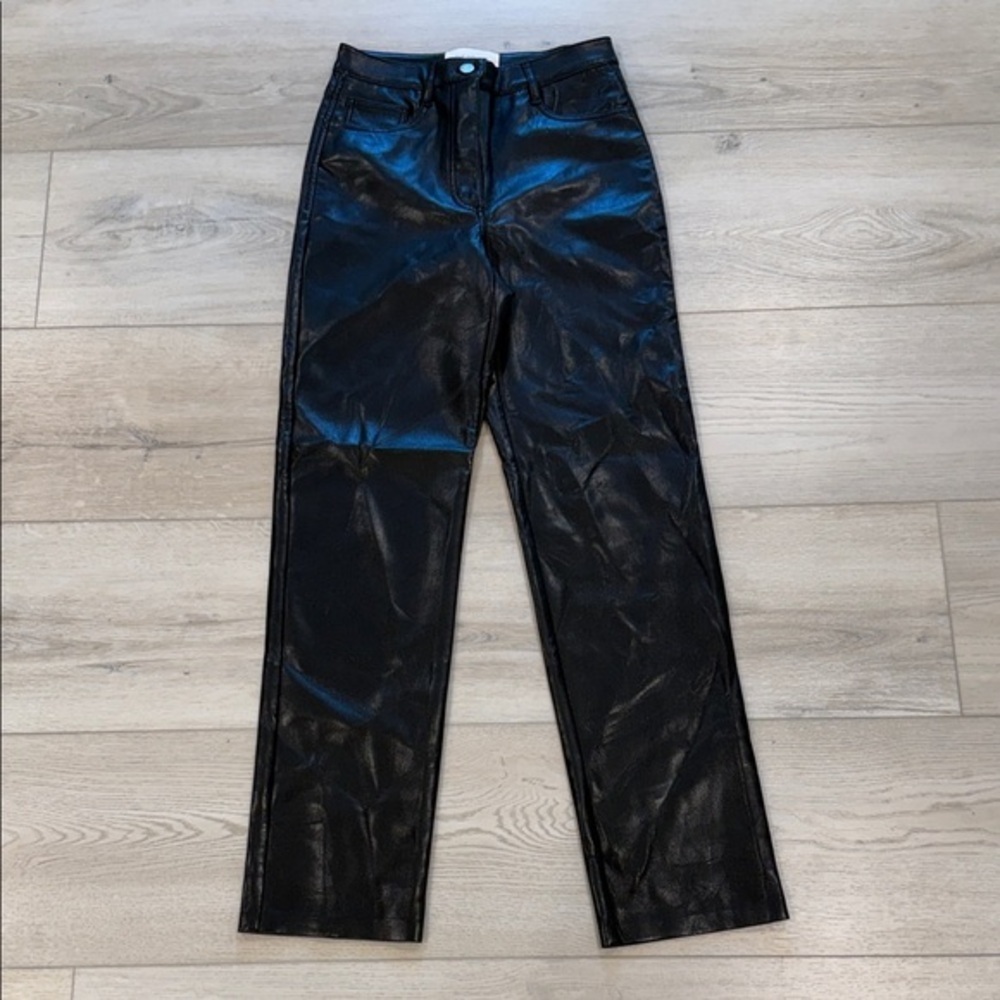 Wilfred The Melina Black Leather-Style Pant